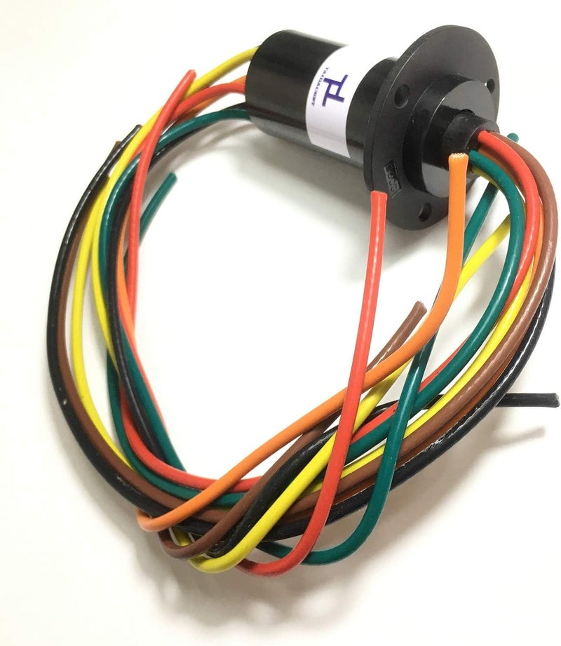 Taidacent 6 Wire & 12 Wire 2A to 30A Slip Ring Collector Rotary Electrical Contact Joint Connector - Image 3