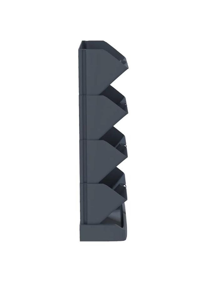 vidaxl vidaXL Vertical Garden Plant Set 4 pcs Anthracite Polypropylene - Image 2