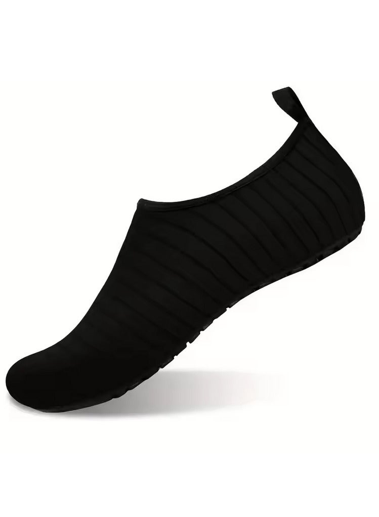 Rscy men Water Shoes Barefoot Aqua Socks Lightweight Swim Shoes for Beach Surf Pool Yoga  - Image 1
