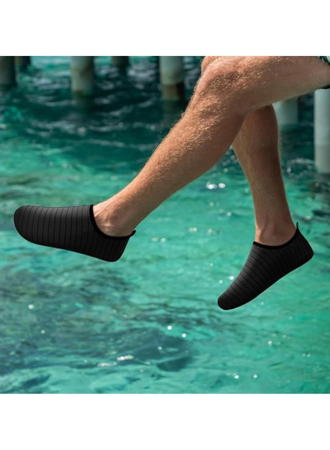 Rscy men Water Shoes Barefoot Aqua Socks Lightweight Swim Shoes for Beach Surf Pool Yoga  - Image 4