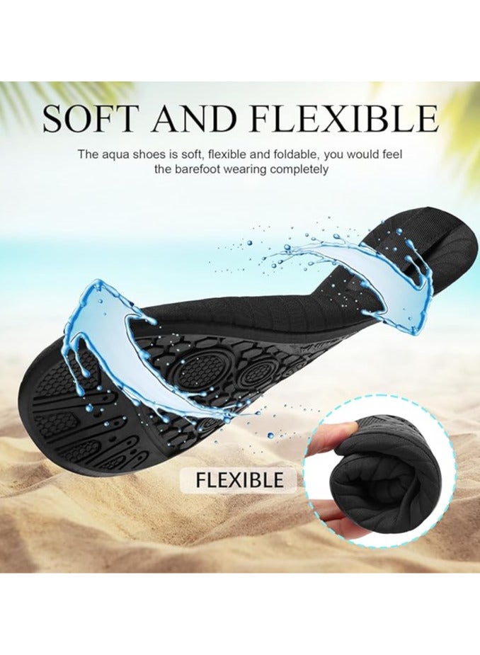Rscy men Water Shoes Barefoot Aqua Socks Lightweight Swim Shoes for Beach Surf Pool Yoga  - Image 5