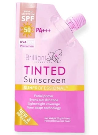 Tinted Sunscreen SPF 50 with Facial Primer and Tone Adapt Technology, UVA/UVB Protection, Natural-Looking Tint with Broad-Spectrum Coverage, Hydrates Skin, Lightweight Formula, 20g. - pzsku/ZA4AAD421461399DC90D1Z/45/_/1711970794/cb3ff8f1-1759-4799-82c0-d226dcda90c2