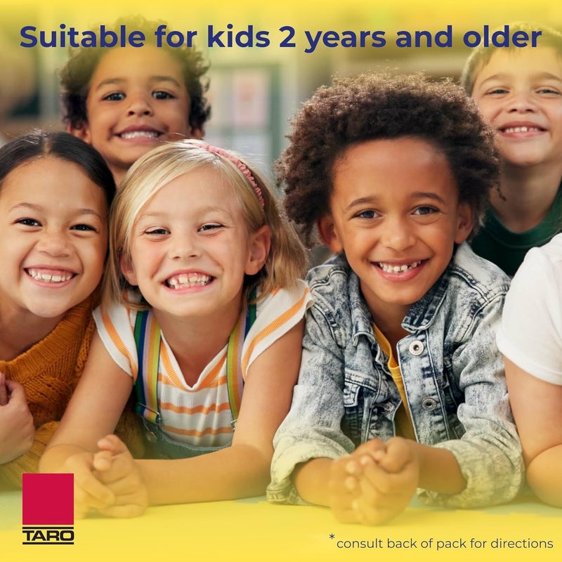 Taro Childrens Ibuprofen Oral Suspension 100 mg per 5 mL 4 Fl Oz Pain Reliever and Fever Reducer for Ages 211 Years DyeFree Berry Flavor - Image 3