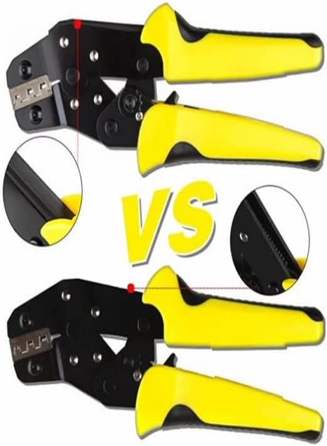 Cable crimping pliers, labor-saving ratchet crimping pliers, TAB plug-in spring crimping pliers, multifunctional new insulation terminal pliers - Image 4