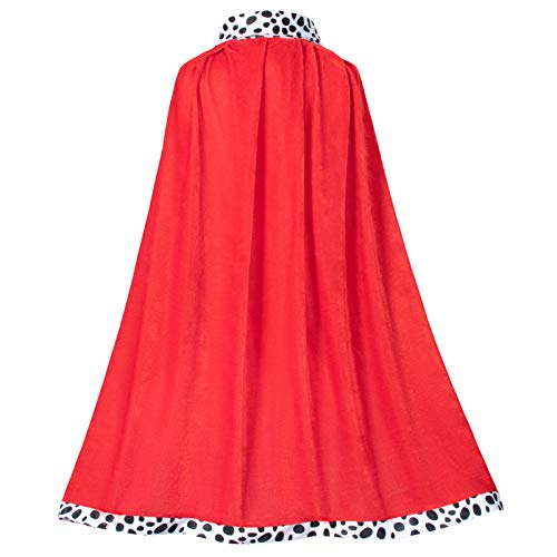 TOGROP King Costume For Aldult Robe Crown Scepter Set Mens Royal Prince Cape Dress Up Cosplay - Image 5