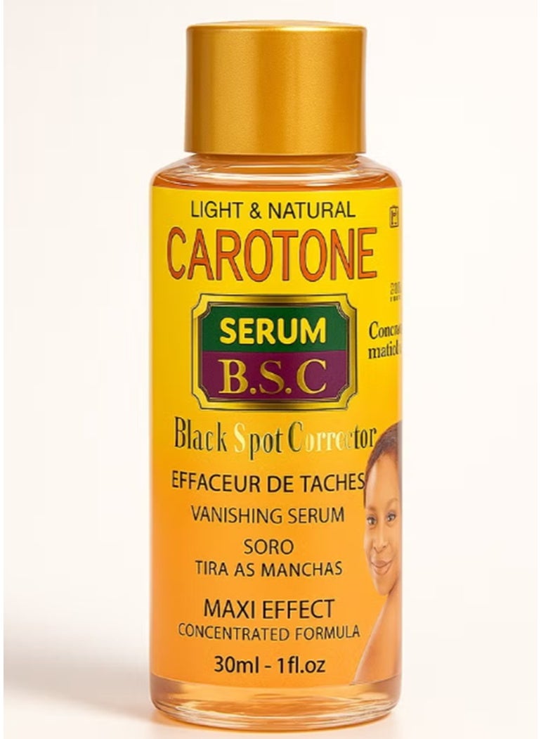 Black Spot Corrector Serum 30ml Dark Spot Remover for Face Hyperpigmentation and Uneven Tone Brightening Serum