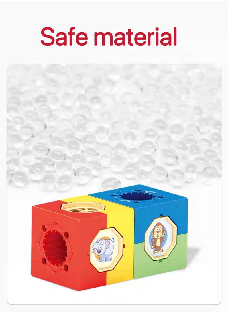 Magnetic Toys Building Block Set With Storage Box,Stacking Blocks 118 PCS,Early Educational Building Toys Set  - Image 3