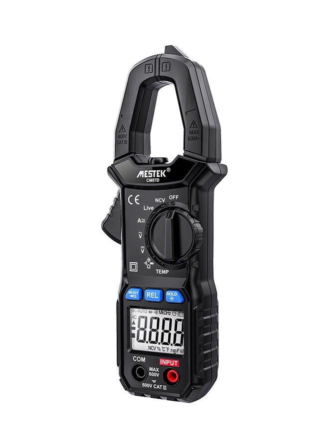 NIBEMINENT LCD Display Digital Clamp Meter Black - Image 5
