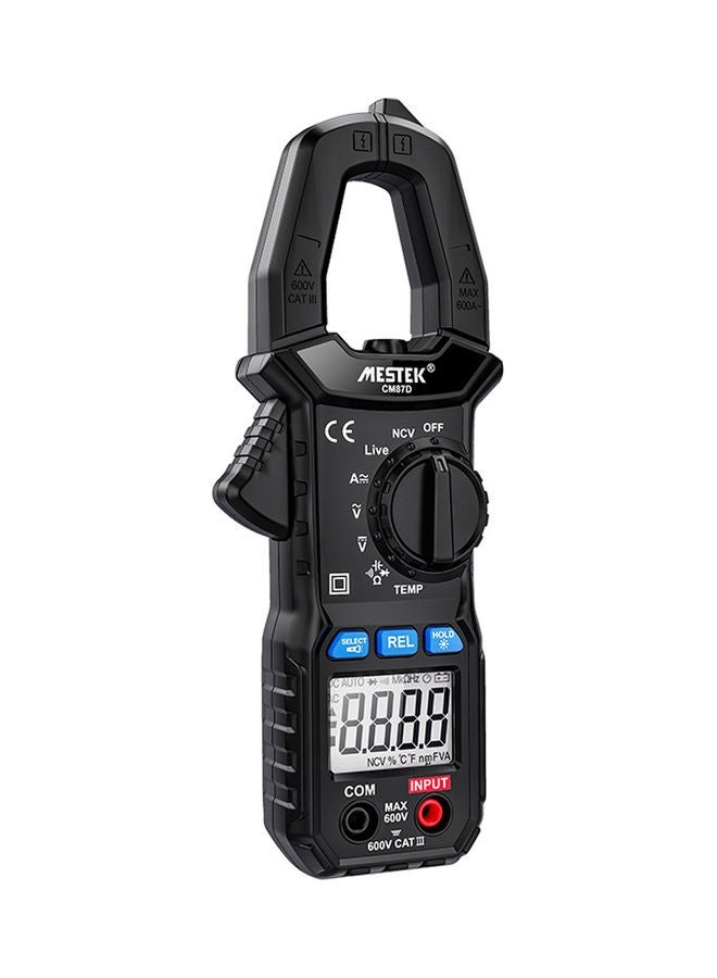 NIBEMINENT LCD Display Digital Clamp Meter Black - Image 2
