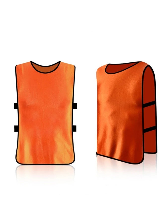 6-Piece Cricket Soccer Pinnies Quick Drying Football Team Training Bibs Sports Vests - Image 3