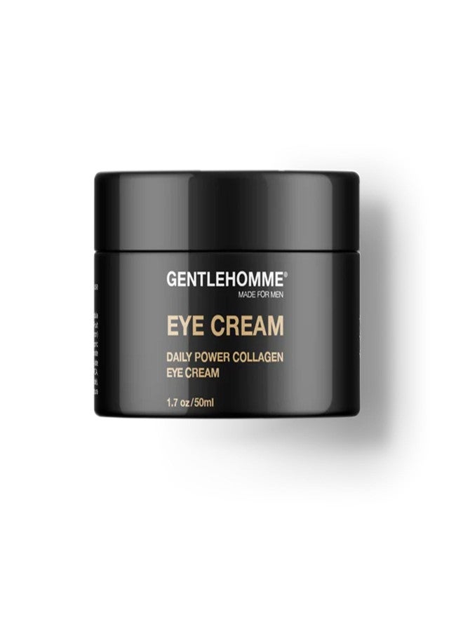 Gentlehomme - Collagen Eye Cream - Men’s Eye Cream - With Collagen, Hyaluronic Acid & Caffeine - Helps Smooth, Restore & Hydrate Under Eyes - For Wrinkles & Dark Circles -All Skin Types -Vegan - 1.7oz - Image 1