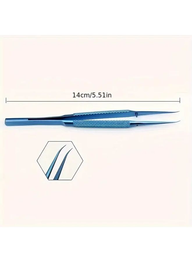 Straight Anti Magnetic Titanium Alloy Tweezers For Electronics Repair Mobile Phone Motherboard - Image 4