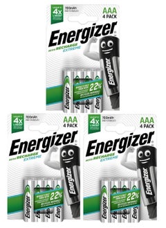 Energizer Energizer Rechargeable Batteries AAA 12pcs  - Image 1