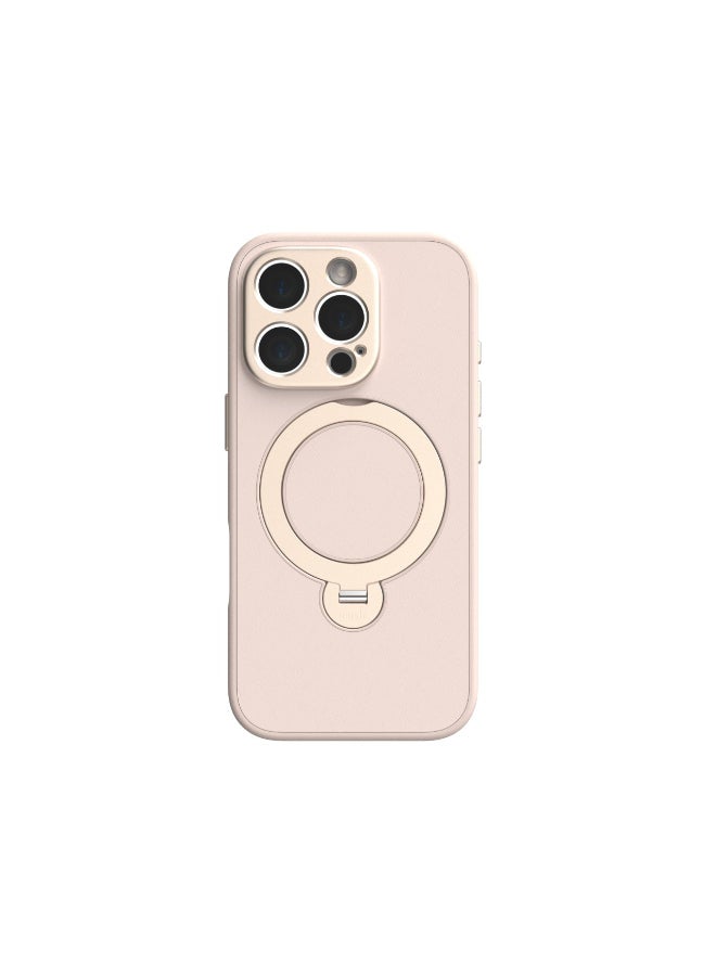 Moshi Kameleon MagSafe Case for Apple iPhone 16 Pro 6.3" 2024| 4Ft-Drop Protection, Built-in MagSafe KickStand, Scratch Resistant,  Slim Profile, Raised Edges, Magnetic Wireless Charging - Pink - Image 1