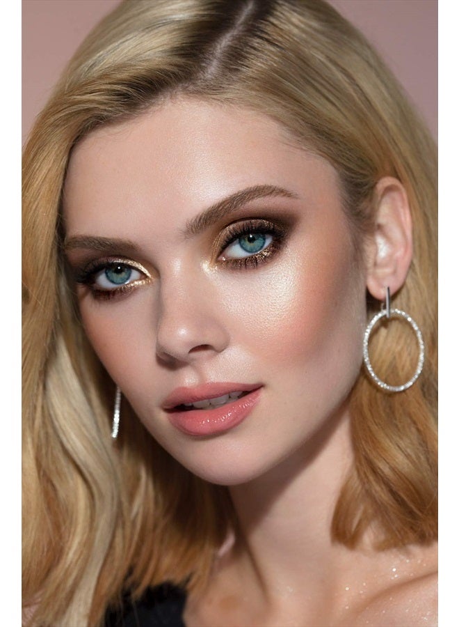 Lorac Lux Diamond Crème Eye Shadow | Metallic Shimmer Eyeshadow Powder | Satin Gold - Image 4