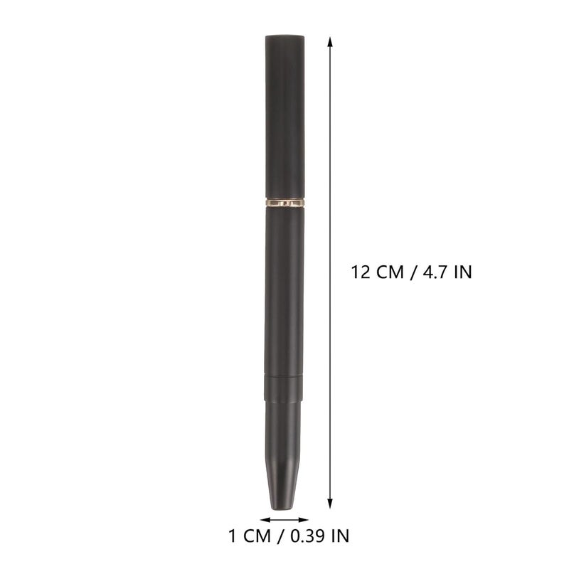 LABRIMP Double-ended Lipstick Brush Concealer Brush Retractable Metal Lip Balm Applicator for Women and Coverage - Image 2