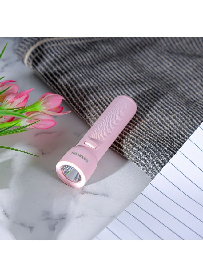 KRYPTON مصباح كريبتون القابل لإعادة الشحن LED KNFL5009 – ساطع للغاية، بطارية ليثيوم، 10 ساعات وقت عمل، شحن ميكرو USB | محمول وخفيف الوزن | ضمان لمدة 2 سنوات - Image 2