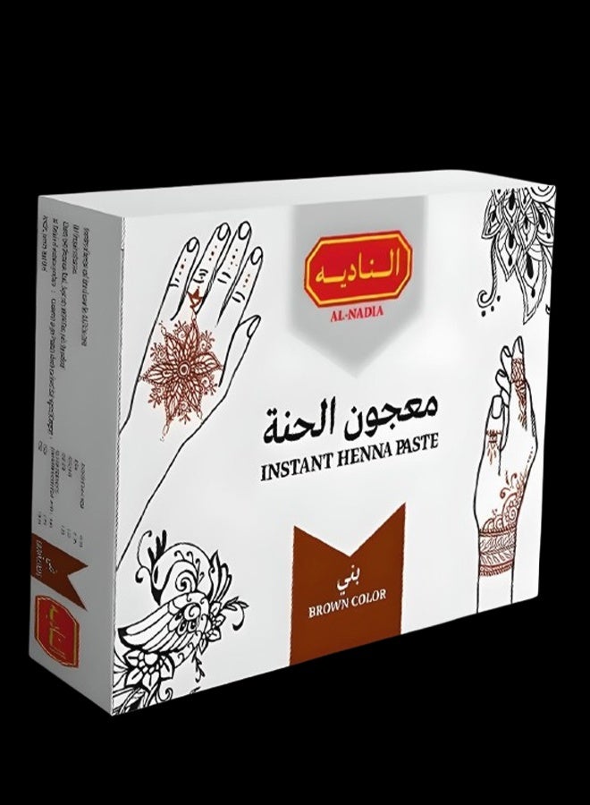 نادية معجون حناء الناديه اللون البني 12 حبه - Image 1