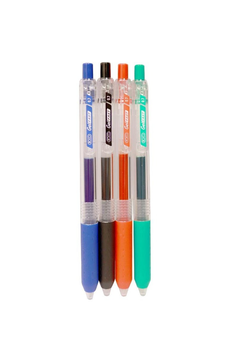 ROCO Gel Fast Gel Ink Pen Assorted Colors0.7 mm - Image 2