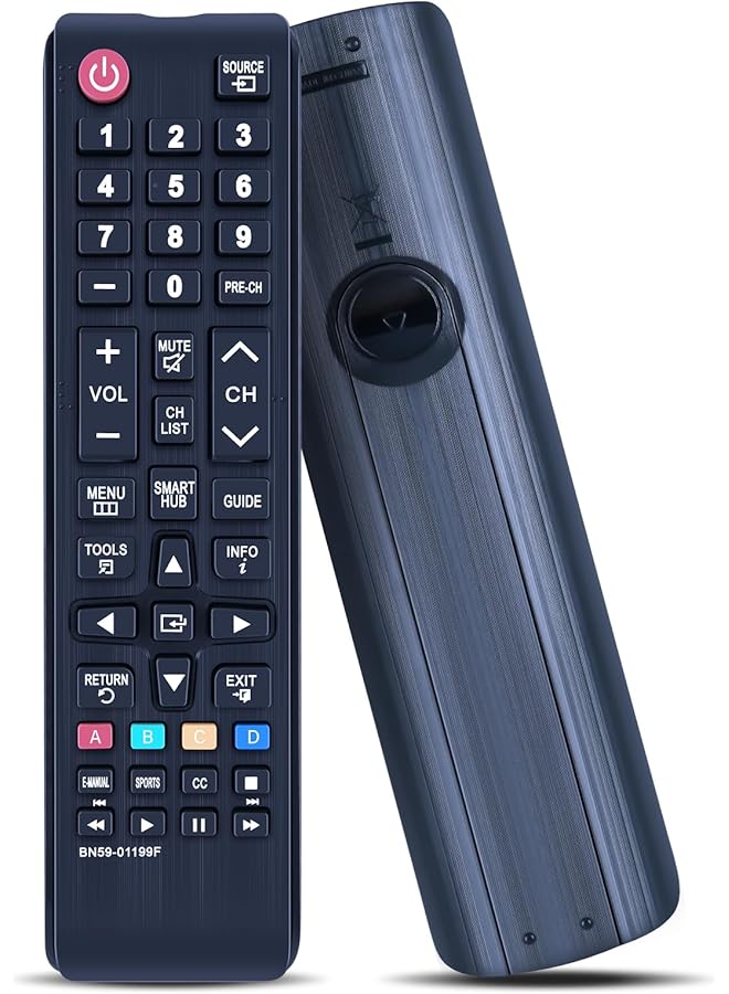 The Bros Universal remote control for All Samsung Smart LCD LED SUHD UHD HDTV 3D TVs BN59-01199F BN59-01315A BN59-01315B BN59-01315J BN59-01315D BN59-01315N (Universal Samsung Remote Control) - Image 1