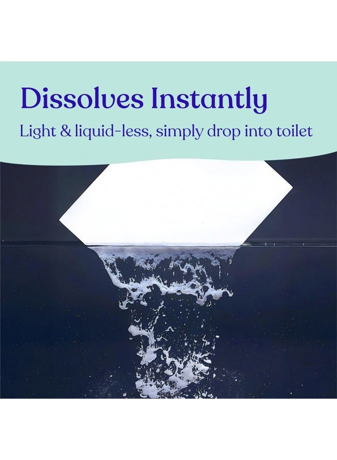 Lazy Coconuts Toilet Bowl Cleaner Strips - 60 Cleans, Plastic-free, With Lemon Essential Oil - Image 5