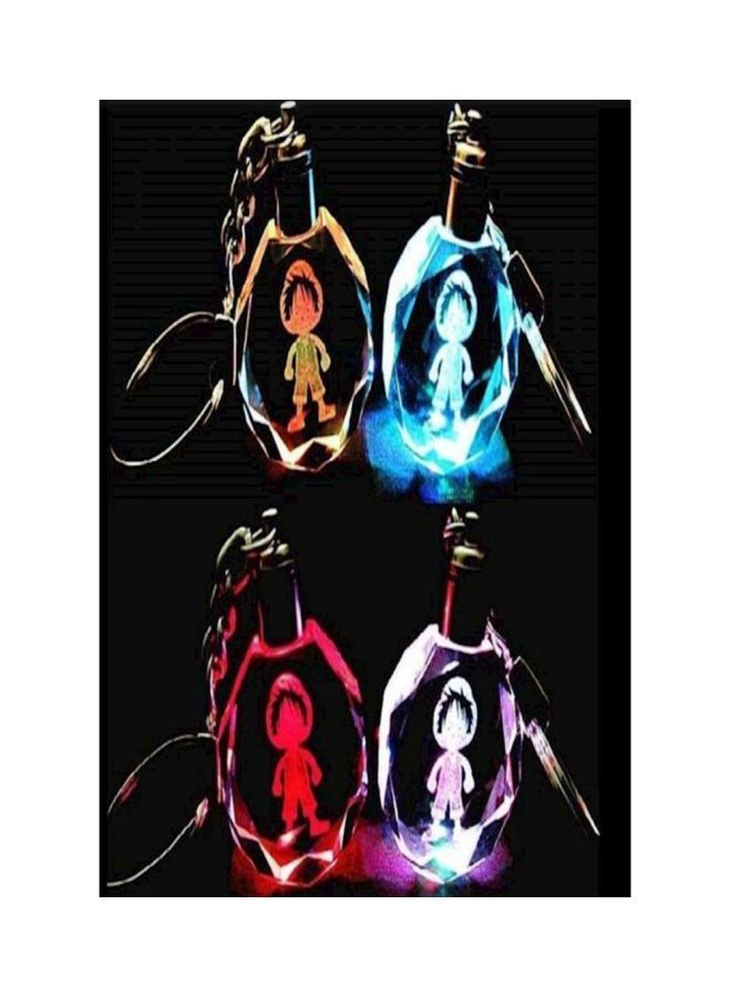 NIBEMINENT Colour Changing Light Keychain Clear - Image 3