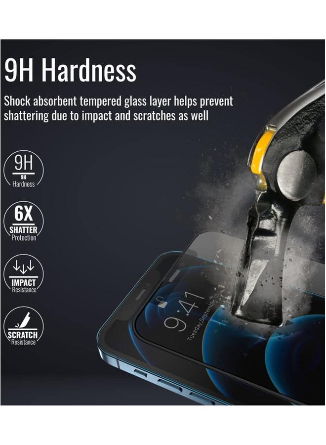 PROMASS Privacy Glass Screen Protector For Iphone 11 Pro Clear Anti Spy 3D Tempered Glass Screen Guard Aegis I11Pro - Image 5