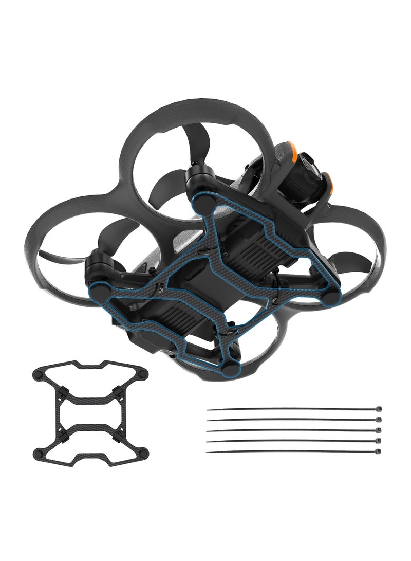 SYOSI Landing Gear for DJI Avata 2 Accessories, Skintight Carbon Fiber Protect Bar for Avata 2, Safe Landing Without Damaging the Bottom of the Drone, Drone Accessories, Drone Landing Legs Kit - Image 1