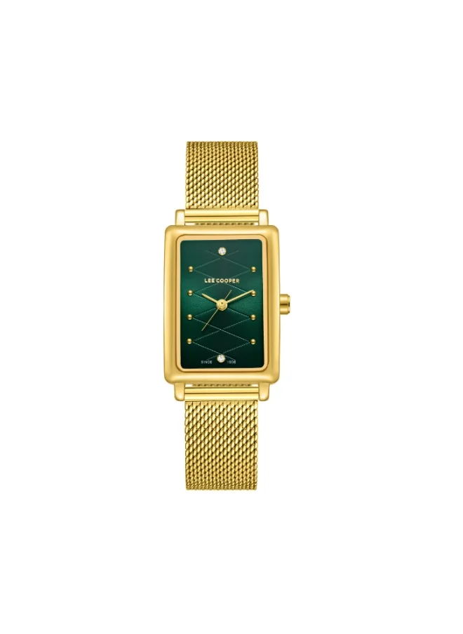 Lee Cooper Women's Mesh Analog Watch LC08076.170 - 22*38 mm