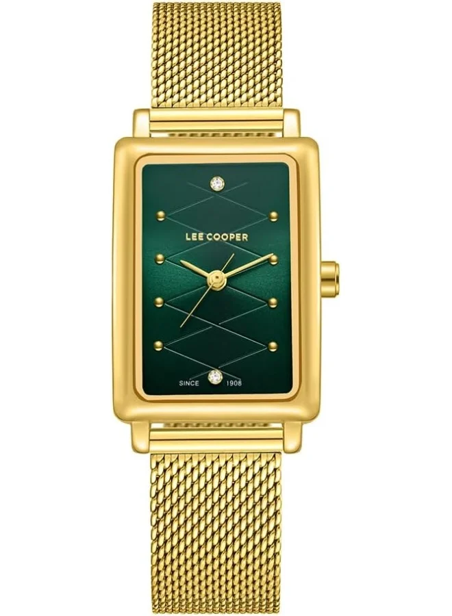 لي كوبر LEE COOPER Women's VJ21C1 Movement Watch, Analog Display and Mesh Strap