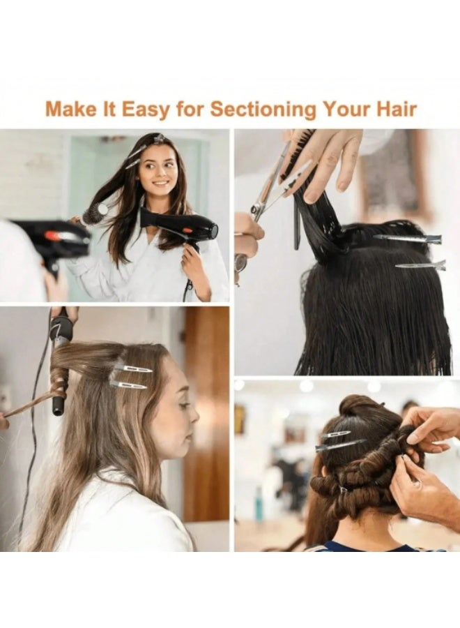 20 pcs loose hair clips (5.5 cm) – salon-quality styling tool for DIY use. Adds volume at the roots and enhances hair shape for a professional look - Image 4