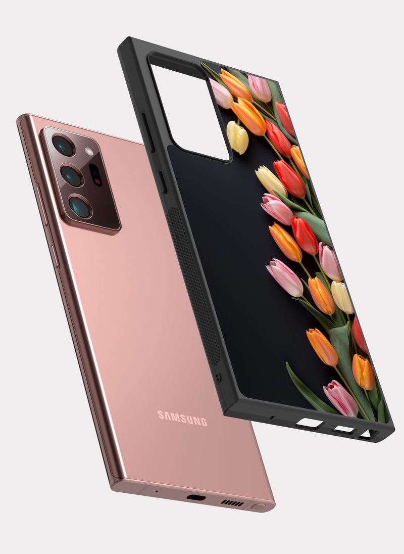 PXLAAT Samsung Galaxy Note 20 Ultra case cover Flowers - Image 2