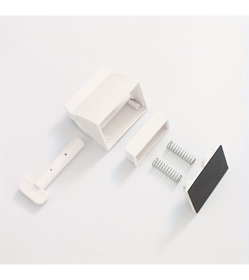 Red Manual Toothpaste Squeezer Minimizes Waste No Electricity Needed - Image 2