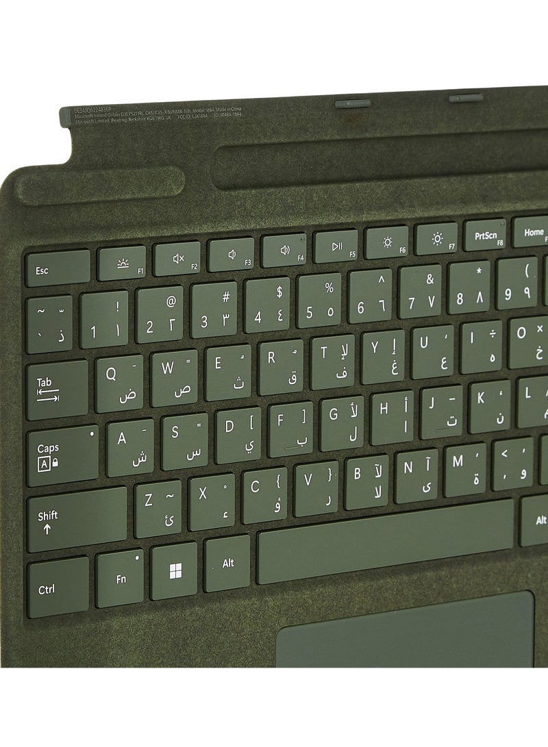 erorex Surface Pro Signature Keyboard for Pro 9, Forest - [8XA-00134] - Image 4