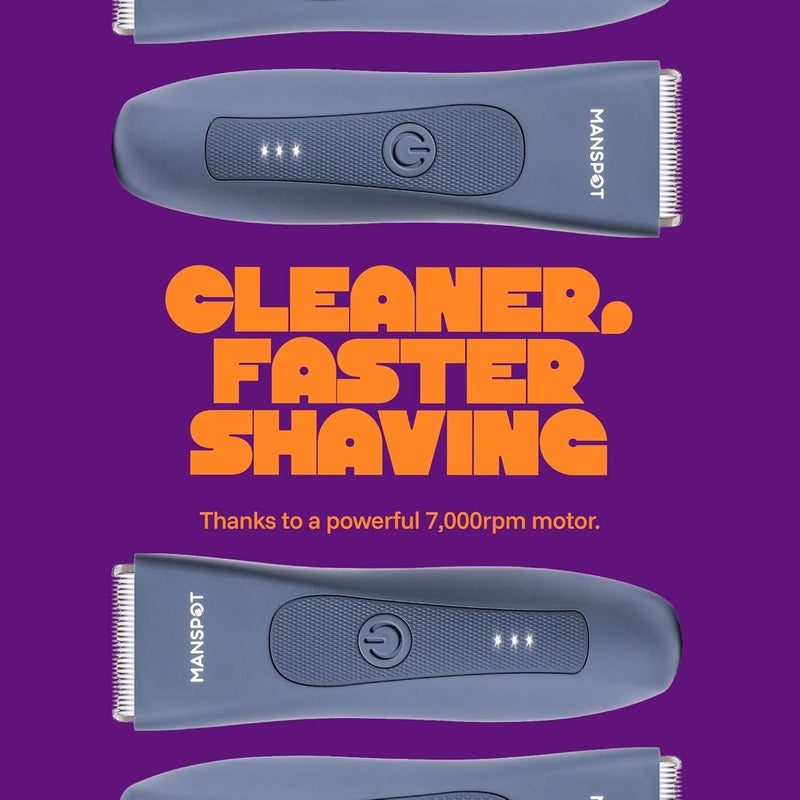 Electric Body Hair Trimmer (Blue4) - Image 3