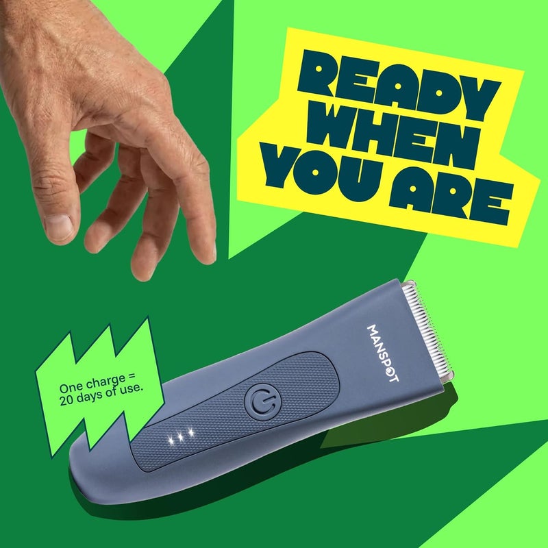 Electric Body Hair Trimmer (Blue4) - Image 4