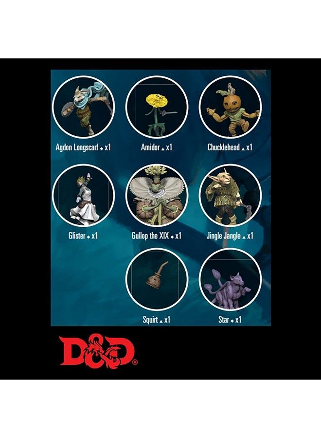 WiZKiDS D&D Idols Of The Realms: The Wild Beyond The Witchlight : مجموعة ثنائية الأبعاد مكونة من 20 قطعة من ألعاب تقمص الأدوار المصغرة المصنوعة من الأكريليك ثنائية الأبعاد من Dungeons & Dragons - Image 5