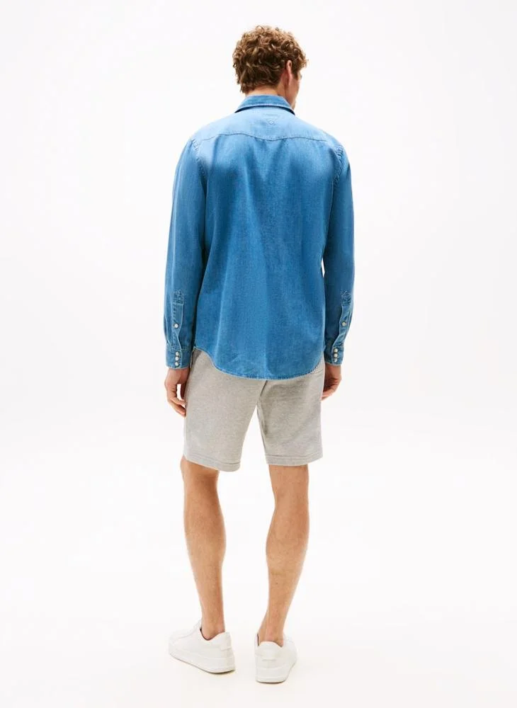 TOMMY HILFIGER Lightweight Denim Regular Fit Shirt