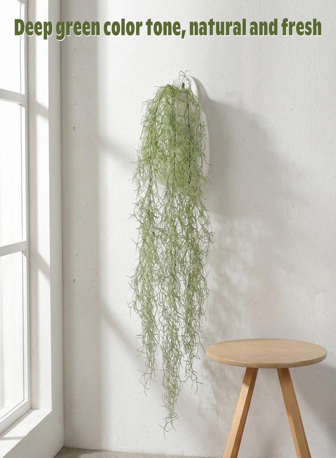 BESTOYARD 36-Inch Realistic Artificial Spanish Moss, Large Faux Hanging Plant Vine for Indoor Home Decor, Terrarium, Wreath & DIY Crafts - Image 4