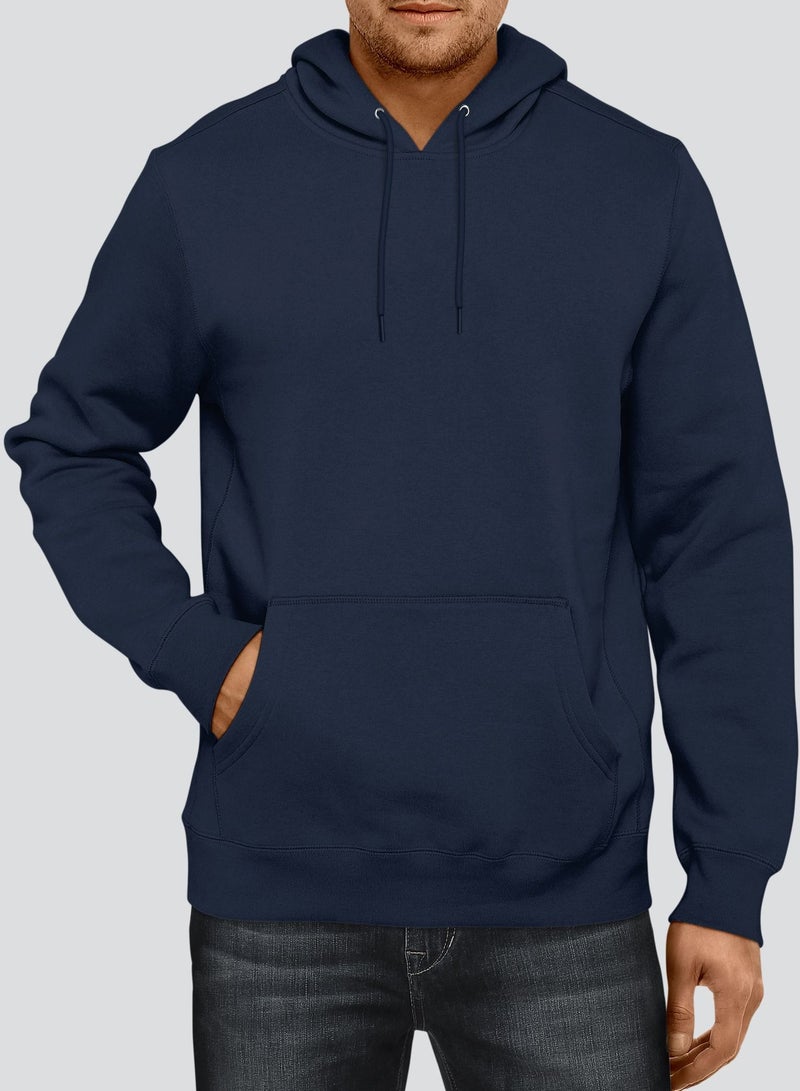 InkMASH Premium Hoodie - Navy Blue - Made in UAE - Unisex - Image 1