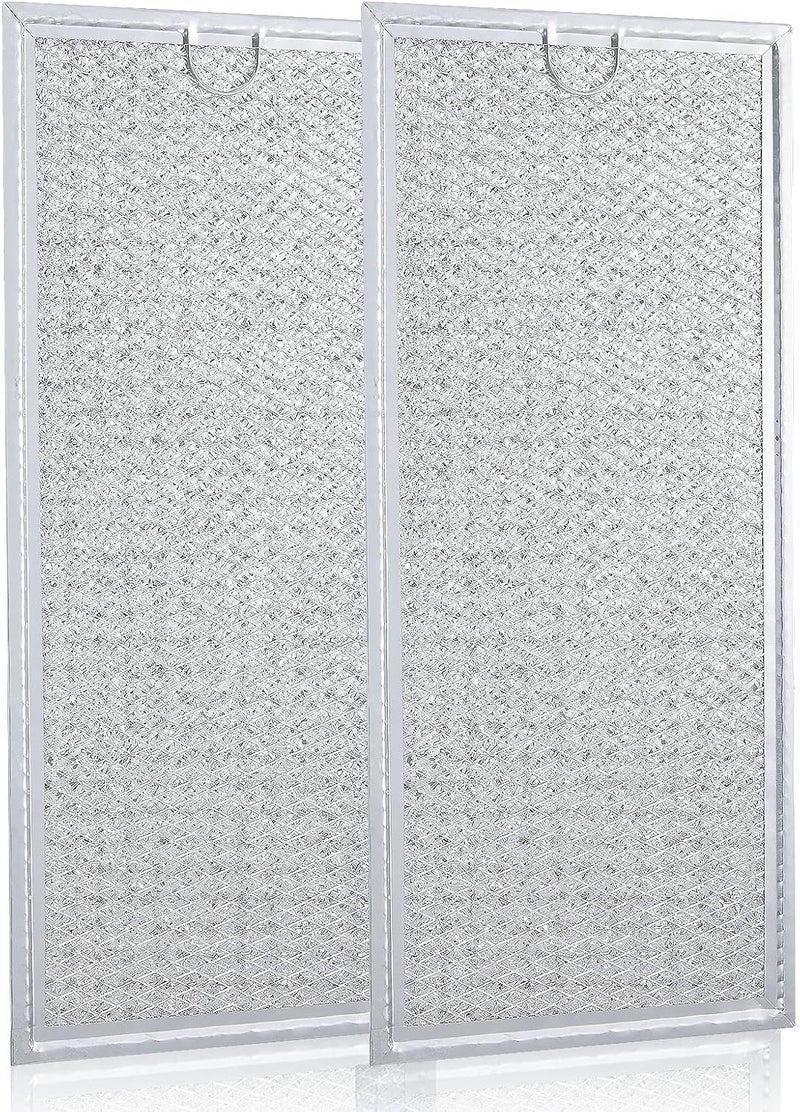 BOTNA Microwave Grease Filter Replacement for GE WB06X10596, Samsung, Whirlpool, 13 3/8" x 5 7/8", 2 Pack - Image 1