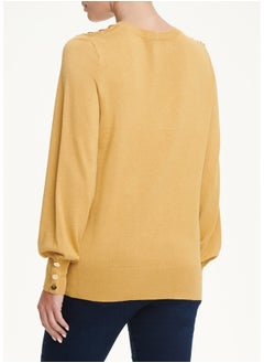 Matalan Gold Button Detail Jumper  - Image 3