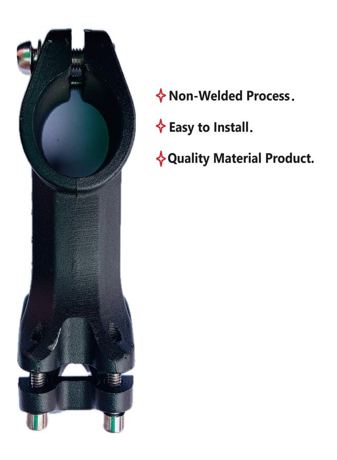 Wavva® Handlebar 31.8mm Stem 60mm 70mm 80mm 90mm Bike Stem Mountain Bike Stem Short Handlebar Adjustable Stem for Bicycle, Road Bike, MTB, BMX, Fixie Gear, Cycling (31.8 x 80mm) - Image 2