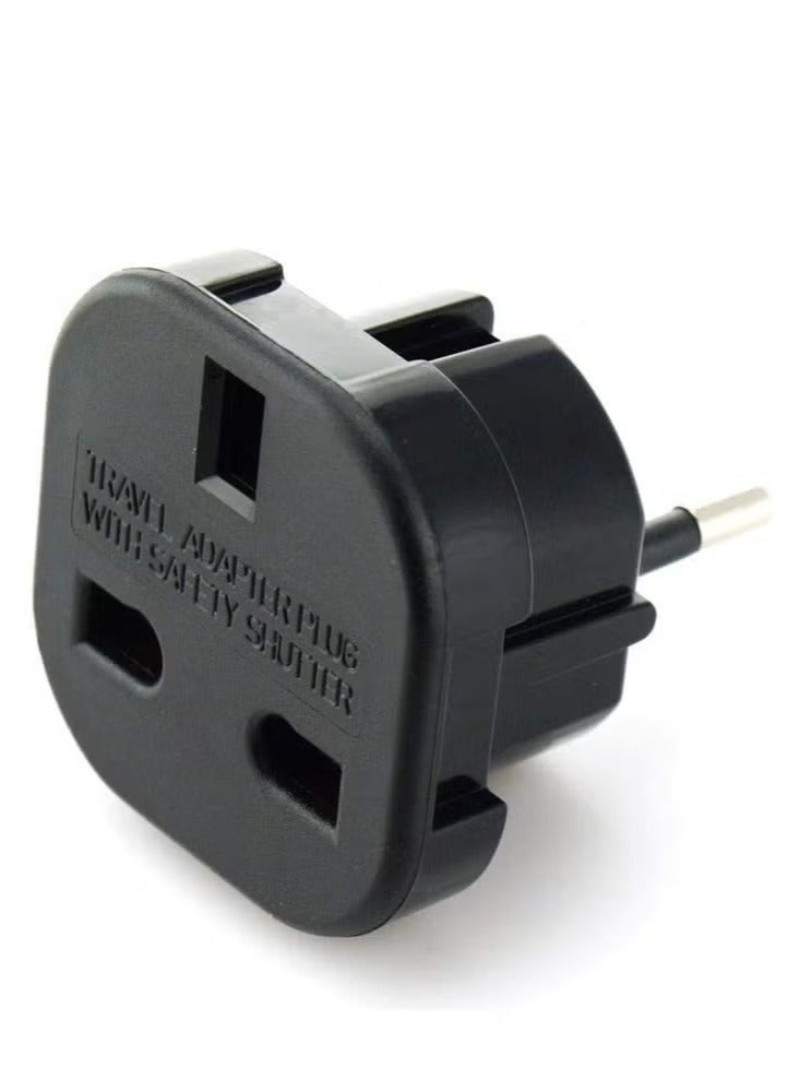 UK to EU AC Travel Plug Adapter Plug Converter Travel Plug for Most of Europe 10A/16A 240V  - Image 3