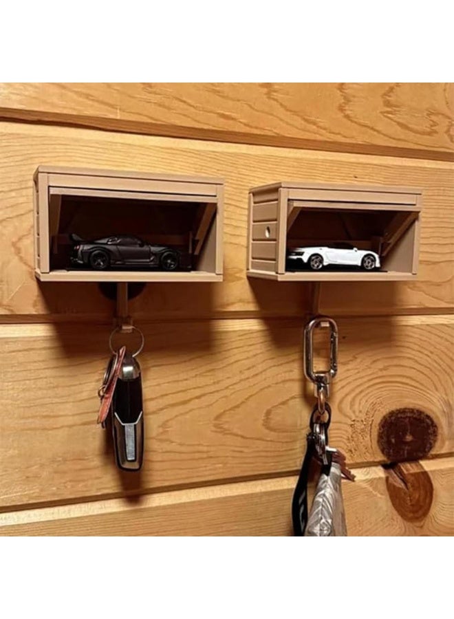 Garage Keychain with Door Opening Function Creative Key Hook Key Holder Home Decoration - Image 1