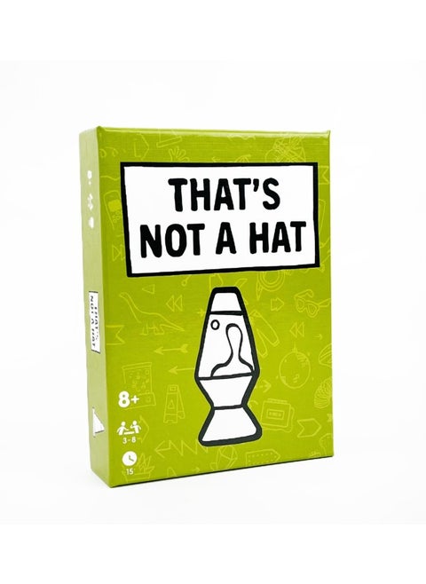 That's Not A Hat Like Hat Non-hat Table Game Card Chinese And English Memory Management Happy Party Foreign Trade-Color:That's Not A Hat-green Box