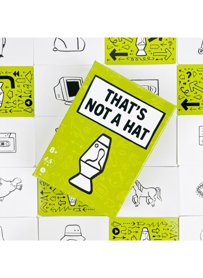 null - That's Not A Hat Like Hat Non-hat Table Game Card Chinese And English Memory Management Happy Party Foreign Trade-Color:That's Not A Hat-green Box - Image 1
