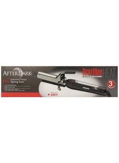 Brazilian Heat BBH3104 Brazilian Heat After Dark Titanium KeratinSafe Spring Curling Iron 125 Inch