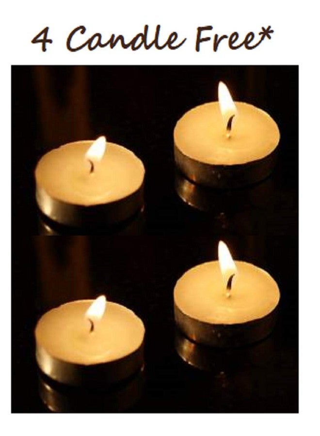 AFTERSTITCH Tea Light Decorative Lantern Lamp with T-Light Candle Wall Hanging Light T-Light Candle Holder Indoor Outdoor Home Balcony Garden Decoration Metal Table Decor Size (15 Cm x 9 Cm) Set of 1 - Image 4