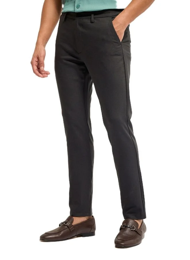THE BEAR HOUSE Men's 4 Way Stretch Formal Trouser Versatile Office and Travel Pants Comfortable Fit for Everyday Use Easy to Style Bottomwear for Work Weekend and Outings